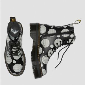 Doc Marten Polka Dot platforms size 10